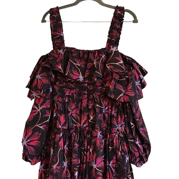 Ulla Johnson Caprice Midi Dress Size 4 - Picture 7 of 11